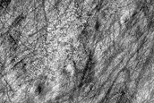 Branched and Curved Ridge Feature in THEMIS I07922005