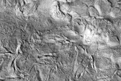 Crater Ejecta in Northern Mid-Latitudes