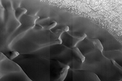 Complex Dune in Thaumasia Region