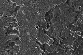 Inflated Lava Flows in Southern Tharsis Region