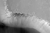 Walls of Hephaestus Fossae
