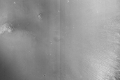 Monitoring Rockfalls in Schiaparelli Crater