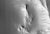 Crater with Terraced Slopes