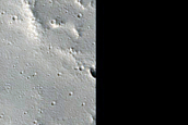 Wind Streak Monitoring Site Northwest of Uranius Tholus