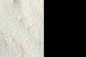 Gullies on Wall of Matara Crater