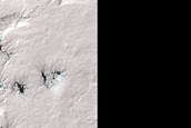 Seasonal Activity Not on South Polar Layered Deposits