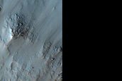 Layers in Crater near Huygens Crater