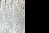Possible Gullies in Crater Rim in Terra Sirenum