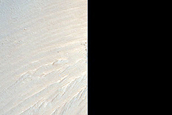 Monitoring Rockfalls in Curie Crater