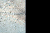 Pronounced Lobate Flow Feature in Nereidum Montes