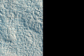 Secondary Craters Associated with Large Fresh Impact in Amazonis Planitia