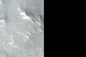 Channels and Fan in Crater in Aeolis Region