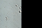 Candidate Recent Impact Site