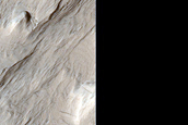 Possible Exposed Bedrock near Memnonia Sulci