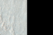 Gullied Crater Wall in Terra Cimmeria