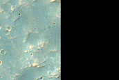 Channels Northwest of Hellas Planitia