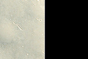 Edge of Rampart Ejecta in Phlegra Dorsa