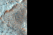 Alluvial Fans in Roddy Crater