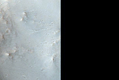 Channels Entering Crater in Southern Arabia Terra
