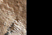 Fresh Scarps and Fractures on North-Facing Escarpment