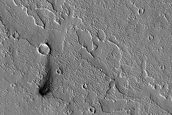 Candidate Recent Impact Site