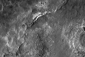 Inverted Channel in Noachis Terra