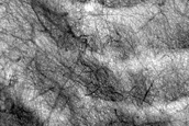 Intra-Crater Dune Field in Terra Sirenum
