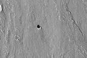 Pit on Arsia Mons