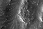 Flow near Claritas Rupes
