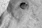 Landforms in Isidis Planitia