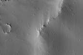 Craters in Noctis Labyrinthus
