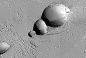 Pit Chain near Tharsis Tholus