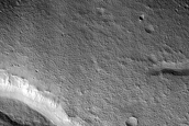 Steep Slopes Very close to 150-Meter Diameter Fresh Crater
