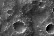 Channel near Huygens Crater