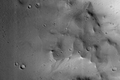 Northern Arabia Terra Crater Wall