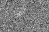 Candidate Impact Site in South Polar Layered Deposits