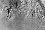 Possible New Ice Exposing Scarp in Southern Hemisphere