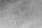 Small Scale Lobes on Crater Wall