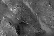 Crater in Margaritifer Sinus