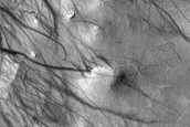 Southern Highlands Impact Crater Central Peak