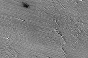 Candidate Recent Impact Site
