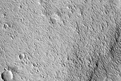 Wrinkle Ridge in Avernus Dorsa
