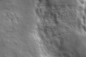Crater in Polygonal Terrain