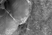 Small Craters on Terby Crater Ejecta