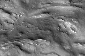 Bedrock in Northern Syrtis Major