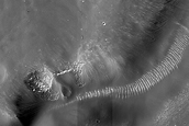 Valley in West Coracis Fossae