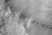 Ridges in Hellas Planitia