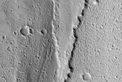 Terrain Northwest of Nicholson Crater