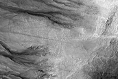 Gullies to West of Dese Crater in Eastern Argyre Planitia