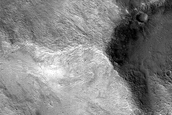 Stepped Delta in Dukhan Crater